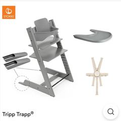 Stokke Tripp Trapp High Chair Bundle