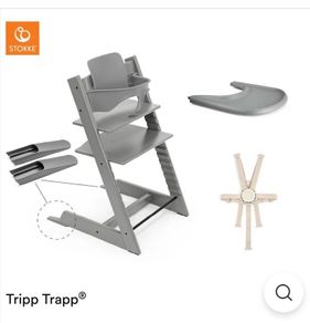 Stokke Tripp Trapp High Chair Bundle