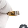 Signed Elanza Sterling Silver Cubic Zirconia Ring Image 7
