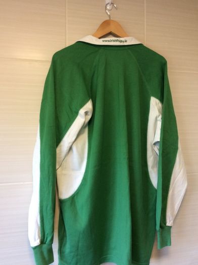Ireland Rugby Jersey. Triple Crown Winning Jersey Year 2007. Official Canterbury IRFU Home Jersey. Authentic Original From The Time. Not A Modern Day Remake.