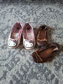 2 cute pairs of girl's pumps, size 11 Jr