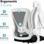 FREE EXPRESS SHIPPING Ergonomic Office Chair Desk Chair For Home Office, Adjustable Mesh Chair, Swivel Computer Chair With 90 Degree Flip-up Armrest & Lumbar Support, 360 Degree Rotation Work Chair Image 5