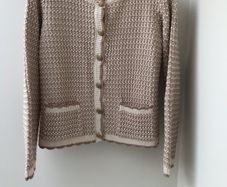 Gallery scallop elegant cardigan