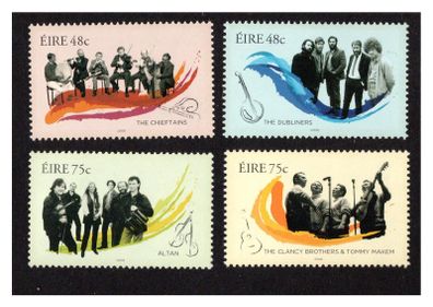 2006 Ireland Irish Music Commemorative Stamps Mint Never Hinged (MNH)