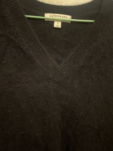 AUTOGRAPH wool cashmere knit vest top