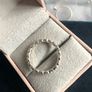 Sterling silver HHN designer ring - band Image 5