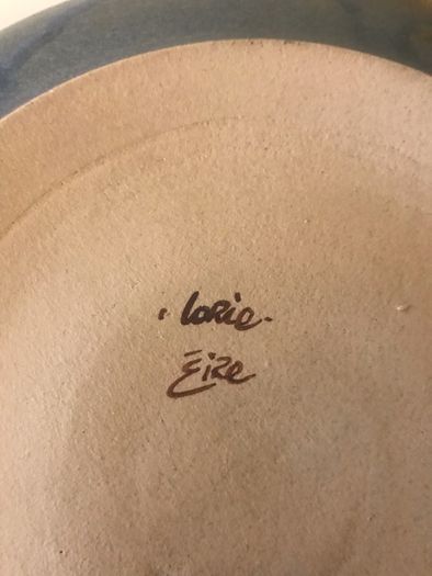 Irish Pottery Serving Dish
