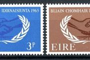 Ireland 1965 Scott # 202-203 International Co-Operation Year - Complete Set - Mint Never Hinged