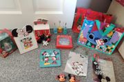 Box NEW and as New Disney Christmas Ornaments and Gifts