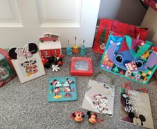 Box NEW and as New Disney Christmas Ornaments and Gifts