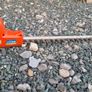 Husqvarna battery powered pole hedge trimmer Image 4