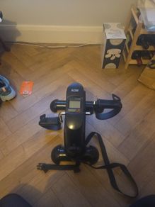 Stationary under desk bike