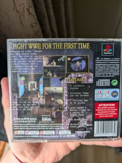 Medal of Honor PS1 Disc near mint