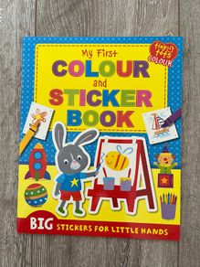 Tiny Tots Colour: My First Colour and Sticker Books