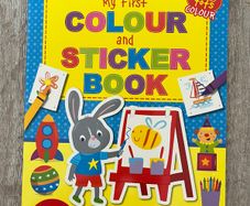 Tiny Tots Colour: My First Colour and Sticker Books