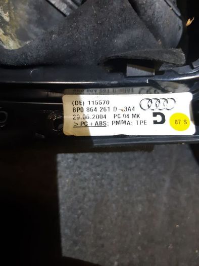 Audi A3 8p 03-08 Gear Knob Gaiter 8p0864261b