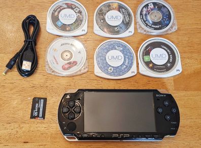 Modded PSP slim 2000 128GB with games