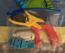 Tools from kids tool bench