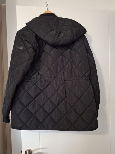 Dkny hooded quilted jacket size small