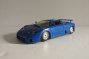 Bugatti Eb 110 Blue 1/24 Diecast Car Model by Bburago