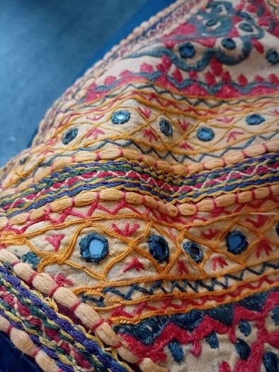 Mid century indian wall hanging or throw
