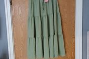 Shein Green Skirt.  S. M - 12.    B.N.W.T