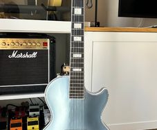 Epiphone Jared James Nichols "Blues Power" Les Paul Custom, Aged Pelham Blue