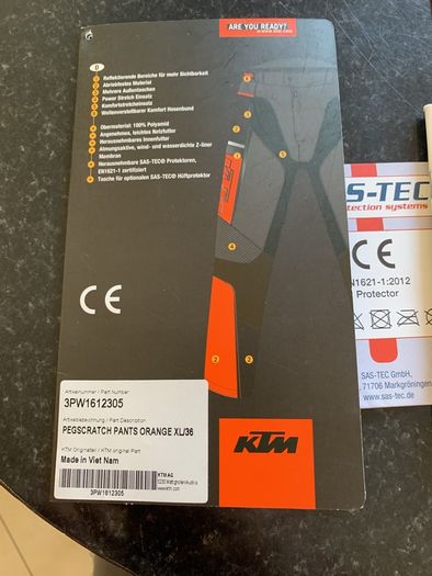 KTM Powerwear Motorbike Pants