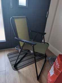 Folding Deck Chair x2