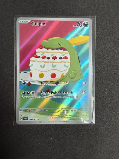 2024 Pokemon Scr En-stellar Crown 154 Gulpin Illustration Rare