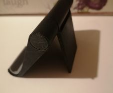 Adjustable black phone stand
