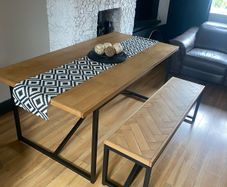 kitchen table & bench (