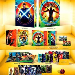 Thor Ragnarok 4K 3D & 2D Blu-ray Steelbook WeET Collection