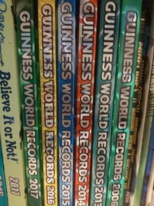 Guiness book of records