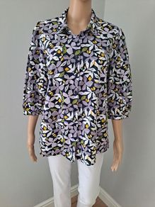High end cotton blouse/shirt by Seasalt Cornwall size UK 14