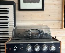 1970s HMV record player