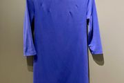 Cobalt blue tunic dress H&amp;M size S M