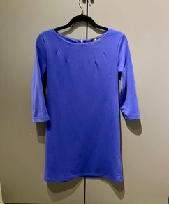 Cobalt blue tunic dress H&M size S M