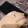 Perlaviva Genuine Freshwater Pearls in Rhodium-Plated 925 Silver Ring Image 2