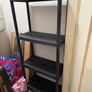Heavy-Duty Galvanized Steel & Wooden Shelving Unit Image 5