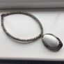 Vintage Statement Modernist Collar Length Necklace Image 3