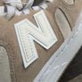 New Balance 480 Trainers UK 8 Beige Cream Suede Leather Retro Casual Sneakers Image 4