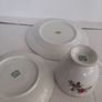 Vintage china tea cup saucer and plate Image 4