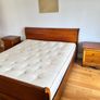super king mahogany bed frame Image 4
