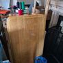 Single mattress free clean excellent condition also locker and coffee table Image 2