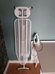 Iron and ironing board