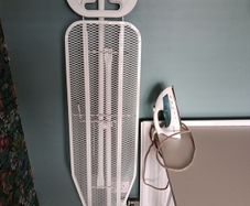 Iron and ironing board