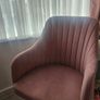 Pink office chair Image 2