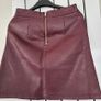 Only brand faux leather skirt Image 2