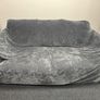 3 Seater, Double Sofa Bed IKEA with Fitted Cover Image 2